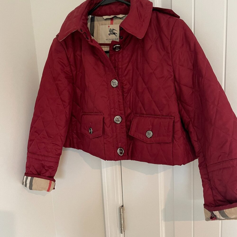 Burberry Waist Length Quilted jacket